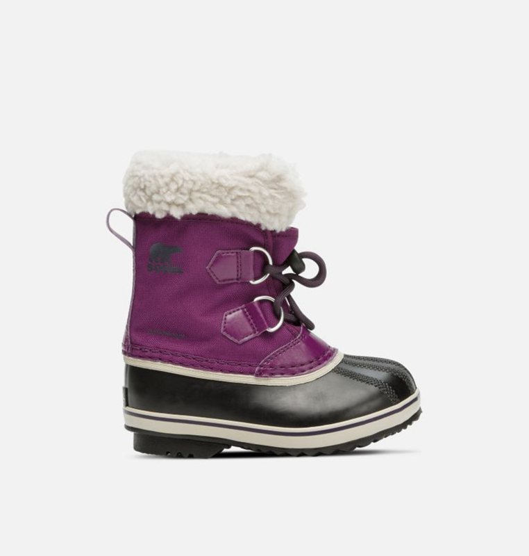 Botas Nieve Sorel Niños - Childrens Yoot Pac™ Nylon Moradas/Negras - 04532-TFUS